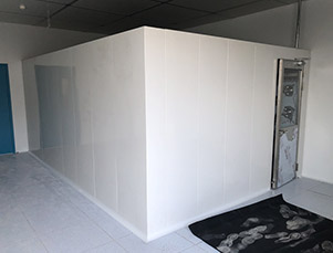 外噴塑內不銹鋼風淋通道